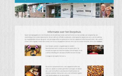 Nieuwe “Het Dorpshuis” website